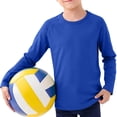 thumbnail image 3 of Tiijoy Boys Long Sleeve Rash Guard Quick Drying Stretch Sun Shirt Top, Sizes 5-6, 3 of 3