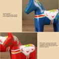 thumbnail image 3 of Figura De Caballos De Sueca Pintada A Mano, Adornos De Caballo Dalecarliano, Colores Vibrantes, Patrones únicos, Para La Decoración De La Boda En El Hogar, 3 of 7