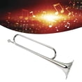 thumbnail image 1 of Bugle, Easy Play B Flat Bugle Long Life Brass  for Cavalry Orchestra, 1 of 7
