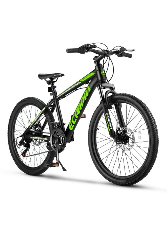Rycheer Elecony 24 inch Mountain Bike Bicycle for Adults Aluminium Frame Bike Shimano 21-Speed with Disc Brake