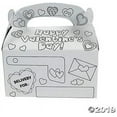 thumbnail image 5 of Color Your Own Valentine Mail Box - Craft Kits - 12 Pieces, 5 of 5