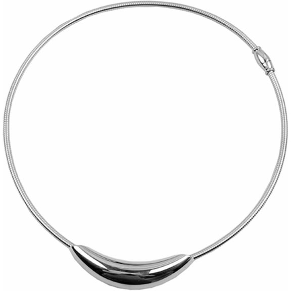 Stainless Steel Chain Style Statement Collar Necklace