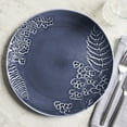 thumbnail image 2 of Better Homes & Gardens Ellie Collection Blue Stoneware Dinner Plate, 10.7 inch, 2 of 3
