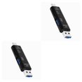 thumbnail image 2 of Seitruly Lector de tarjetas USB3.1 tipo c Lector de tarjetas TF de alta velocidad Tipo C USB C Lector de tarjetas OTG de memoria micro USB negro 2piezas, 2 of 6