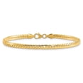 thumbnail image 4 of Primal Gold 14 Karat Yellow Gold Polished 7.5 Inch Fancy Link Bracelet, 4 of 5