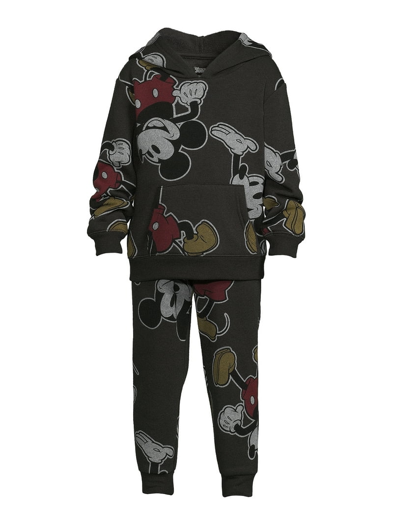 Mickey Mouse Toddler Boy Fleece Hoodie and Joggers Set, 2-Piece
