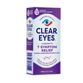 Clear Eyes 7 Symptom Relief Lubricant Eye Drops, 0.5 fl oz