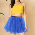 thumbnail image 2 of Lisingtool Clearance Skirts for Woman Womens Fashion Solid Party Fashion Skirt Tutu Birthday Cake Skirt Puffy Skirt Short Skirts for Women Bu2 Clearance Sale, 2 of 8