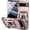 Rose Gold, variant on HCTian for Google Pixel 8 Pro Case with Slide Camera Cover HD Screen Protector [Military Grade 16ft. Drop Tested] Magnetic Ring Holder Kickstand Protective Phone Case for Google Pixel 8 Pro 2023