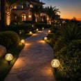 thumbnail image 2 of Solar Garden Stake Lights Outdoor Waterproof, Cracked Glass Ball Decorative Ground Lights for Yard Pathway, LED Landscape Lighting for Patio Lawn Garden Decor, 1 Pack, 2 of 10