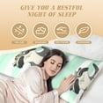 thumbnail image 4 of KLL Ultra Soft Microfiber Body Pillow Cover/Pillowcases 20"x54" with Hidden Zipper Closure-Cute Raccoon, 4 of 8