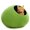 Green Plain, variant on Rainbow Twist Felt Cat Cave Bed for Indoor Cats and Kittens