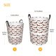 thumbnail image 3 of Fotbe Dachshund Dog Puppy Cesto de Ropa con Asas, Cesto Impermeable de Gran Capacidad, Bolsa de Lavado para Dormitorio, Cesto de Ropa con Ruedas y Asas-Medium, 3 of 6