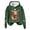 Green, variant on Women's Hoodies Sweatshirts Western Cow Print Sweatshirt for Women Soft Cozy Everyday Casual Top Black M