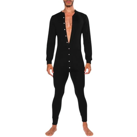 

vbnergoie Men s Casual Solid Stand Collar Button Onesie Open Jumpsuit Pajamas Homewear 20x Pajama Pants Men Big House Slipper