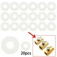 thumbnail image 3 of MYG for SodaStream Cylinder Tank Refill Adapter Seals 20-Pack, Replacement Gaskets O-Rings, Compatible with for Soda Maker Carbonator, 0.7cm ID 2cm OD 0.3cm Thick, 3 of 6