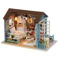 thumbnail image 2 of Diy Cabaña de Diy Cabaña de Muebles en Miniatura Kit Casa de Juguete Con Luces Led Regalos para Niños Decoración Del Hogar, 2 of 7
