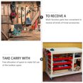 thumbnail image 4 of 1 Pce Boîte à Outils Étanche Étui de Rangement pour Outils Domestique Noir Boîte à Outils Portable, 4 of 8