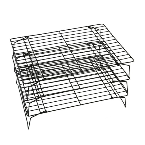 Mistaha 3 Layer Wire Grid Cooling Tray Cake Food Rack Oven Kitchen Baking Pizza Bread Walmart.ca