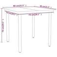 thumbnail image 4 of vidaXL 5 Piece Garden Dining Set Black, 4 of 4