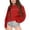 0#$-Red593, variant on Hiijoy Girls Sweatshirt Letter Print Crewneck Pullover Fall Winter Clothes, Black, Sizes 3-14
