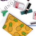 thumbnail image 7 of ZNDUO Travel Makeup Bag for Women Yellow Cartoon Pineapple Doodle Toiletry Bag, Multifunctional Storage Bag Cosmetic Bag Make Up Organizer, 7 of 7