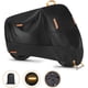 thumbnail image 1 of Funda impermeable para motocicleta, para exteriores, 300 D, de poliéster grueso, con protección UV, para moto, scooter, XL (90,5" x 37,4" x 49,2"), 1 of 5