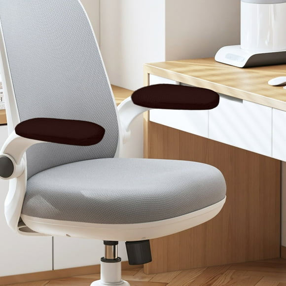Housses d'Accoudoir Ergonomiques Ensemble Confortable Extensible Protecteur pour Accessoires de Chaise de Bureau