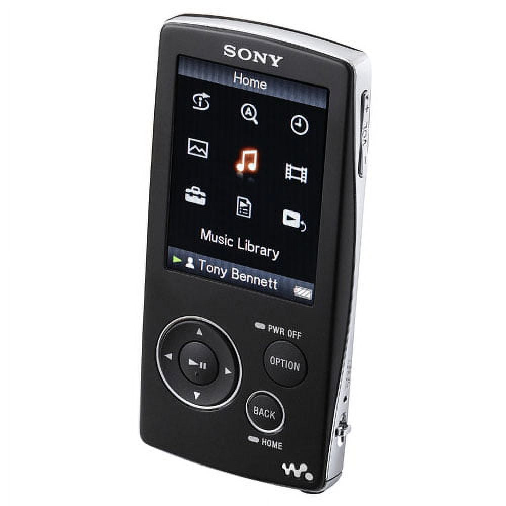 Sony Walkman NWZ-S616F - Digital player - 10 mW - 4 GB - black 