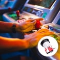 thumbnail image 5 of PinesC Starts Arcade Buttons ABS Micro Switch Round Bracket Button for Arcade Machine Video Games Parts DC 12V Yellow Yellow, 5 of 5