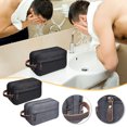 thumbnail image 1 of Xihbxyly Neceser de Viaje para Hombre, Gran Capacidad, Separación de Ropa Húmeda y Seca, Fácil de Transportar, Tela Oxford, Asa Portátil, Almacenamiento de Artículos de Tocador, Versátil para Viajes,, 1 of 2