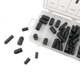 thumbnail image 6 of KERISTE 80Pcs Carburetor Vacuum Line Hose Rubber Boot Cap Assortment Kit 5/32"- 3/8", 6 of 6