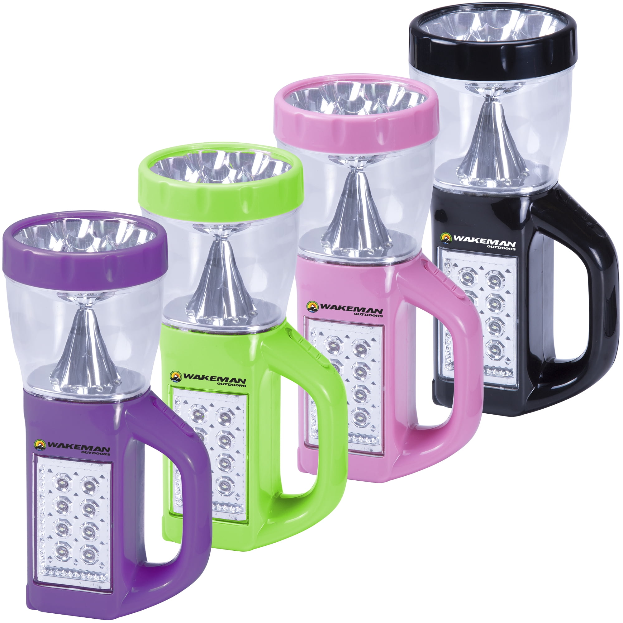 3 in 1 LED Lantern, Flashlight and Panel Light, Lightweight Camping Lantern By Wakeman Outdoors (For Camping Hiking Reading and Emergency)