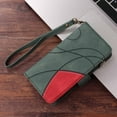 thumbnail image 5 of Compatible avec Samsung Galaxy A51 4G Étui Portefeuille avec Fentes pour Cartes en Cuir PU Fermeture Éclair Folio Rabattable, 5 of 5
