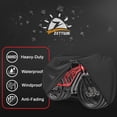 thumbnail image 3 of Funda Zettum para 3 bicicletas impermeable y resistente 600D, 3 of 7