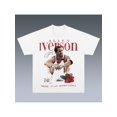 thumbnail image 1 of Oversized T shirt Women VINTAGE TEE | ALL3N IV3RS0N, 1 of 7