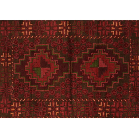Ahgly Company Indoor Rectangle Persian Orange Traditional Area Rugs, 8' x 10'