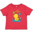 thumbnail image 3 of Inktastic Quack Quack Cute Duckling with Flowers Boys or Girls Baby T-Shirt, 3 of 5
