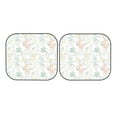 thumbnail image 5 of Lsque Sea Animals 2 PCS Windshield Sun Shade | CarFoldable Window Covers | Car Accessories Reflect UV for Universal Cars SUV Truck | Medium, 5 of 7