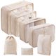 thumbnail image 1 of Juego de almacenamiento de viaje Bolsa de almacenamiento de viaje Juego de ocho piezas Bolsa de almacenamiento para clasificar ropa de viaje, 1 of 6