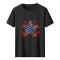 thumbnail image 3 of Graphic T Shirts for Men Loose Fit s 4th of July Shirts for Men American Flag Graphic Tees Summer Crew Neck Short Sleeve Patriotic Independence Day Casual Tops New Black S, 3 of 5
