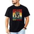 thumbnail image 4 of Just a Dad Shirt for Men Funny Came Home With The Milk Tee for Dad Black Shirt Adult Medium, 4 of 5