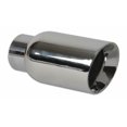 thumbnail image 2 of Vibrant Performance Exhaust Tail Pipe Tip 1207 2-1/4 Inch Inlet; 4 Inch Outlet; Stainless Steel; Round; Angle Cut; Beveled Edge; 7-3/4 Inch Length, 2 of 4