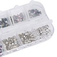 thumbnail image 3 of Brrnoo Nail Art Rhinestones, 12 Grids Makeup Glitter Beads Herramienta de manicura Nail Art Rhinestones DIY Decoración de u?as Glitter Rhinestones para salón de Belleza y Nail Ar Para Uñas Octpeak NO, 3 of 7