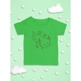 thumbnail image 3 of Cute Boho Baby Sleepy Axolotl T-Shirt Infant -Image by Shutterstock,  24 Months, 3 of 4