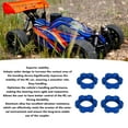 thumbnail image 3 of 4Pcs 17mm RC Wheel Hex Hub Adapter,Aluminium Alloy Wheel Hex Hub Nut For Slash 2WD, For Rustler, For Stampede And Other 1/10 RC Cars, 3 of 8
