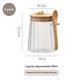 thumbnail image 5 of Sugar Bowls Sugar Container Glass Coffee Canister Airtight Storage Jar with Lid and Spoon Candy Jar Coffee Bar Accessories Storage Beans Powder (Conical), 5 of 5