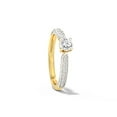 thumbnail image 4 of 2.54 Ct Round Diamond Bridal Rings Solid 18K Yellow Gold, 4 of 9