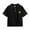 j-Black10221, variant on Boys Tops Casual Solid Color Short Sleeve Lapel T Shirt Kids Boys Girls Fashion Tee Tops Comfortable Soft Breathable Daily Clothing,Black,4-5 Years