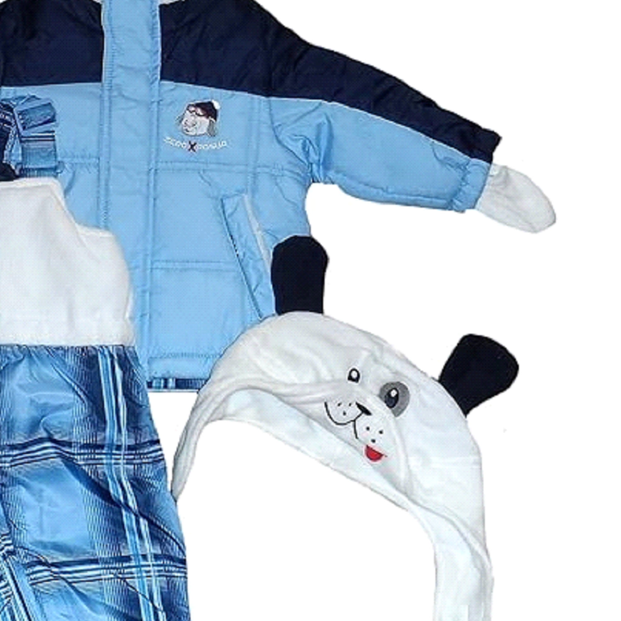 snow♡ ZeroXposur Baby Boys ZX-360 Snowsuit w/Coat and Mittens - 18